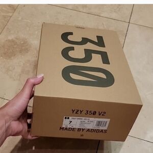 Authentic Yeezy empty box